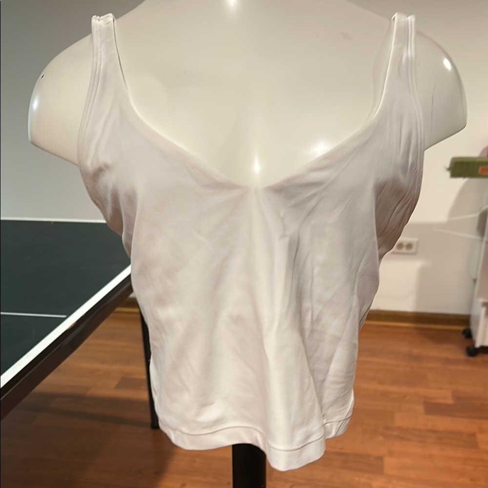 Lululemon Athletica White Sports Bra